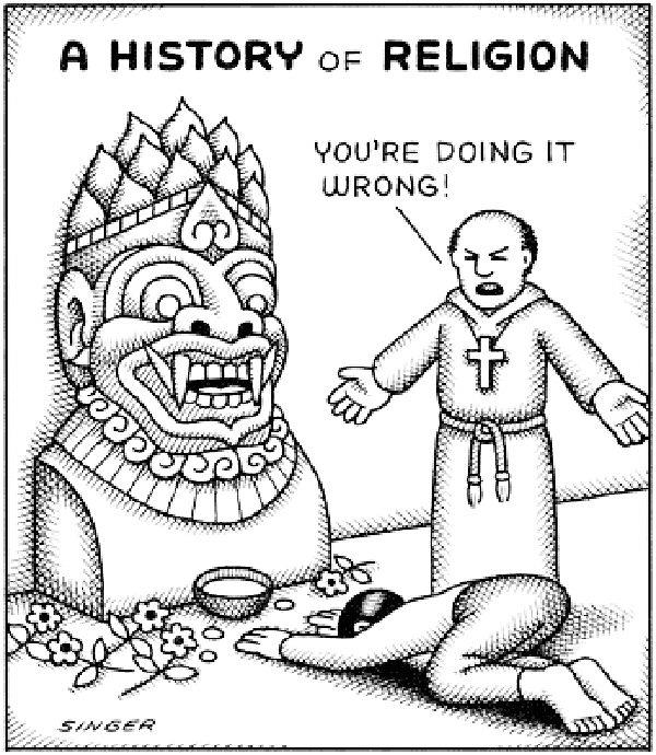 Religiosos ou Anti-religiosos?