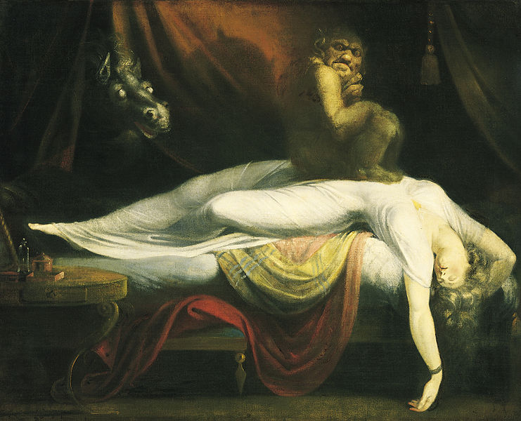 Quadro O Pesadelo de John Henry Fuseli -1782