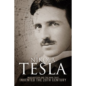 Capa de livro sobre Nikola Tesla